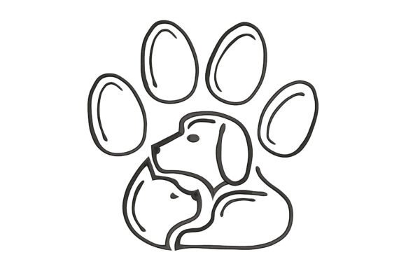 Cat and Dog with Paw: Boutique Sweatshirt Review
