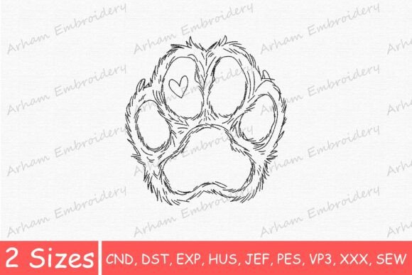 Fluffy Paw Print with Heart: A Designer's Honest Review
