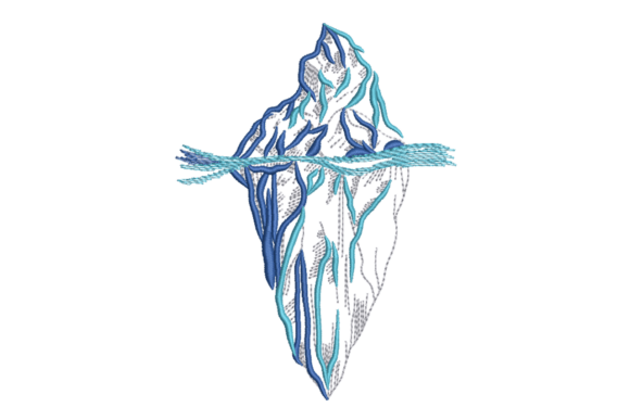 Iceberg Above Below – Modern Line
