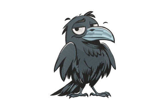 Raven Embroidery Design Review for Small Business Merch