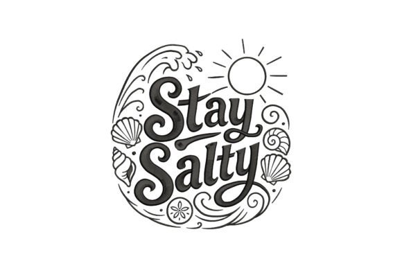 Stay Salty Embroidery Design Review for Merch