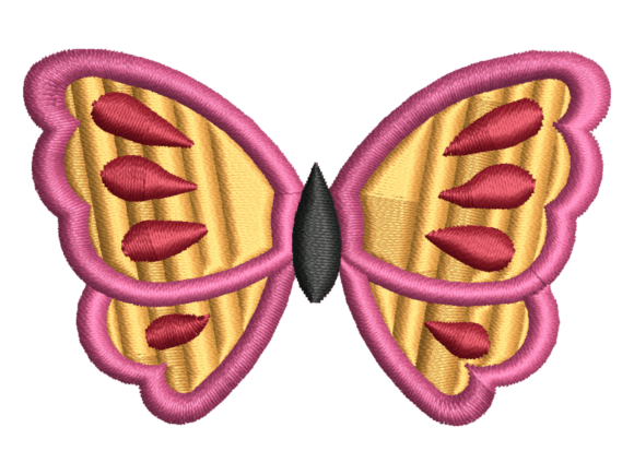 Textured Gold Pink Butterfly Review